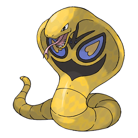 Arbok w wariancie shiny