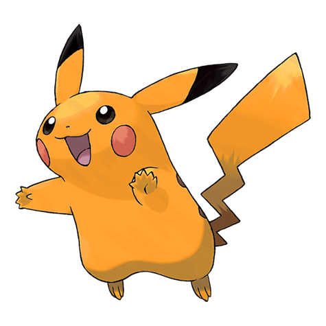 Pikachu w wariancie shiny