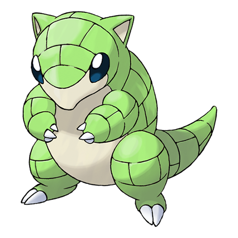 Sandshrew w wariancie shiny