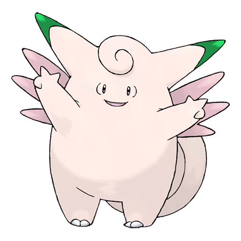Clefable w wariancie shiny