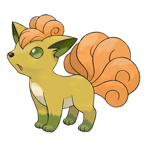 Vulpix w wariancie shiny