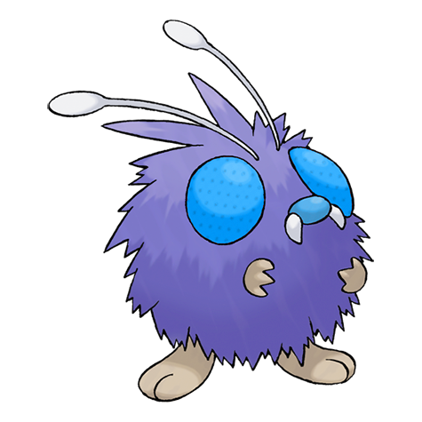 Venonat w wariancie shiny