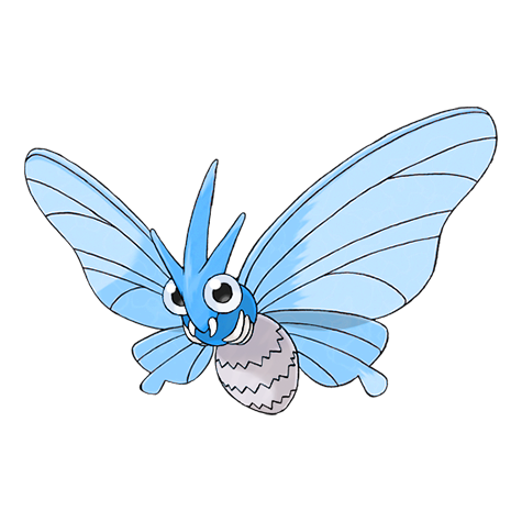 Venomoth w wariancie shiny
