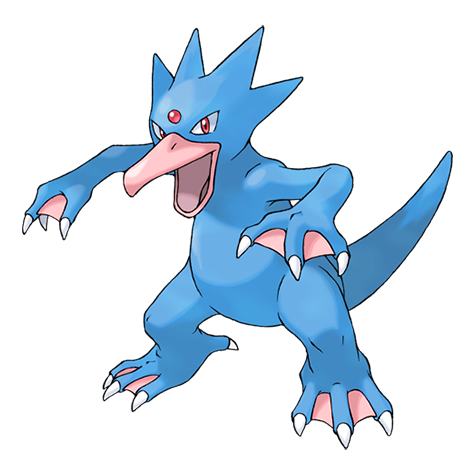 Golduck w wariancie shiny