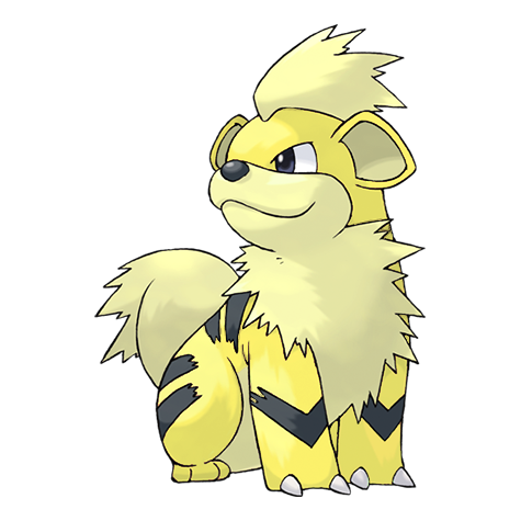 Growlithe w wariancie shiny