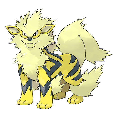 Arcanine w wariancie shiny