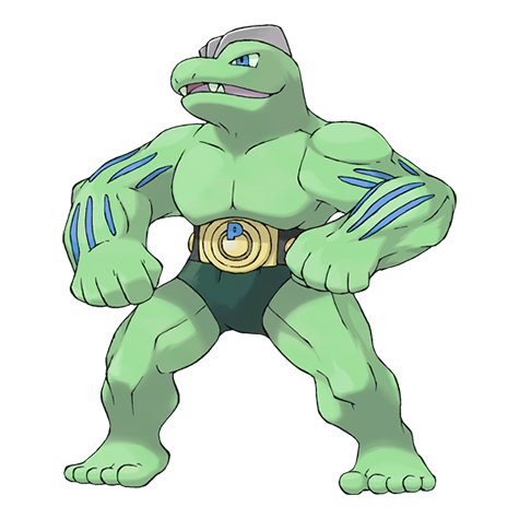 Machoke w wariancie shiny