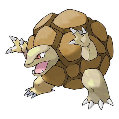 Golem w wariancie shiny