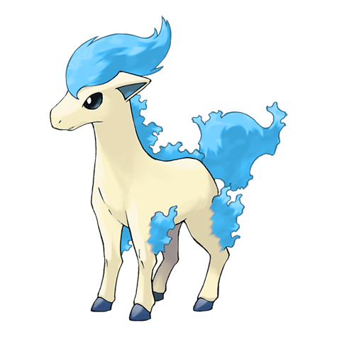 Ponyta w wariancie shiny