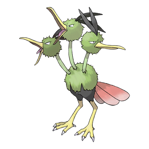 Dodrio w wariancie shiny