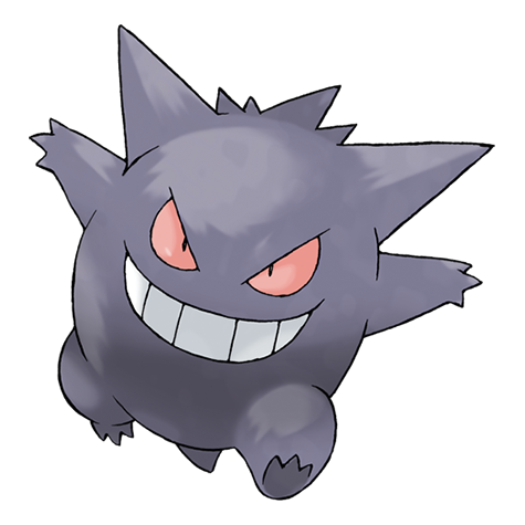 Gengar w wariancie shiny