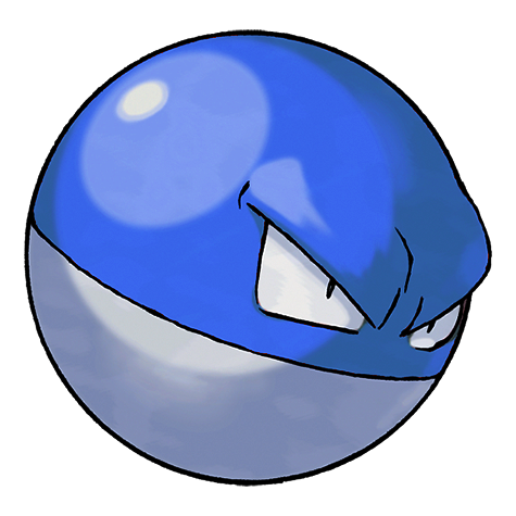 Voltorb w wariancie shiny