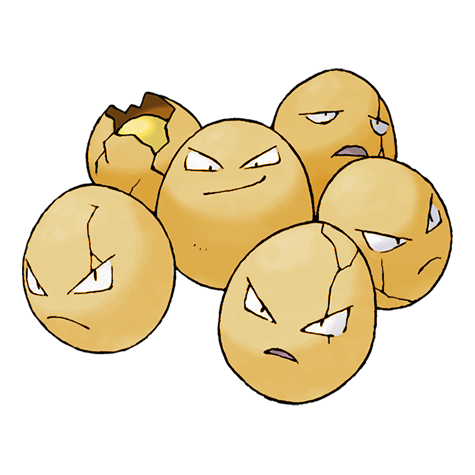 Exeggcute w wariancie shiny