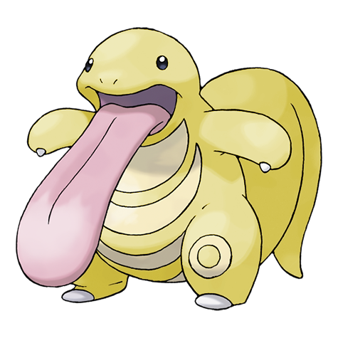 Lickitung w wariancie shiny