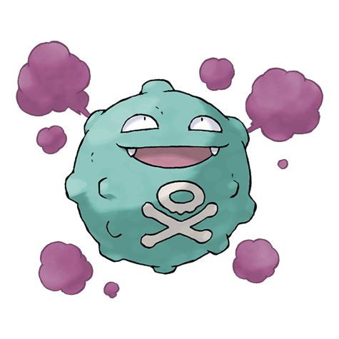 Koffing w wariancie shiny