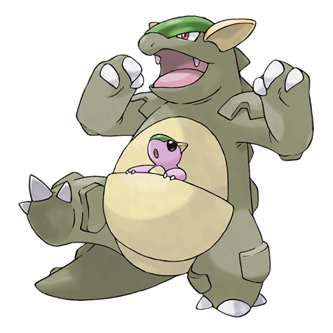 Kangaskhan w wariancie shiny