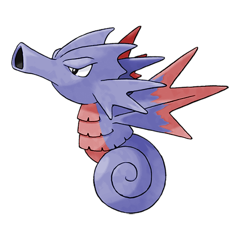 Seadra w wariancie shiny