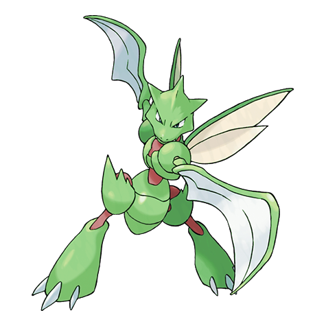 Scyther w wariancie shiny