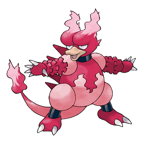 Magmar w wariancie shiny