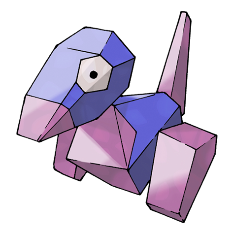 Porygon w wariancie shiny