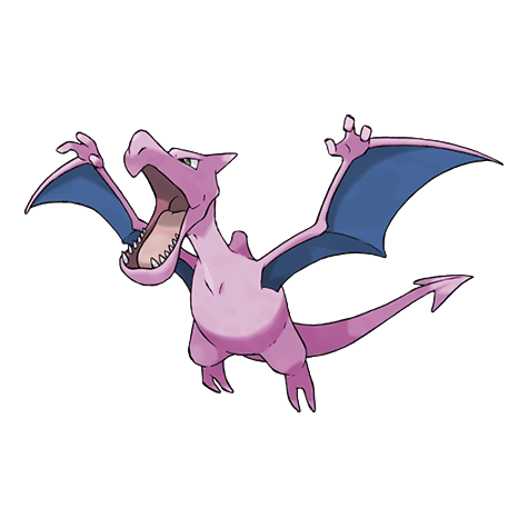 Aerodactyl w wariancie shiny