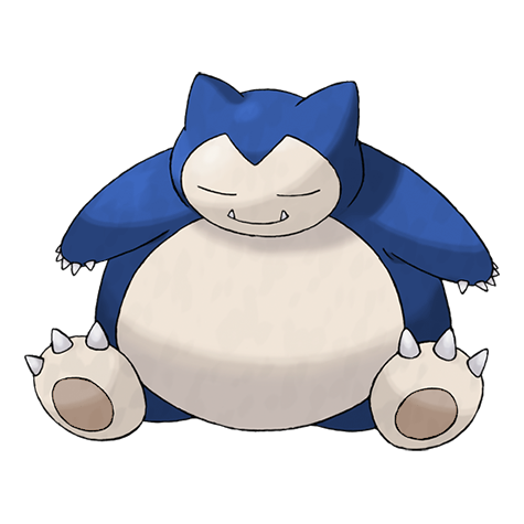 Snorlax w wariancie shiny