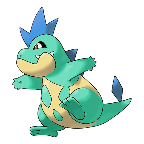 Croconaw w wariancie shiny