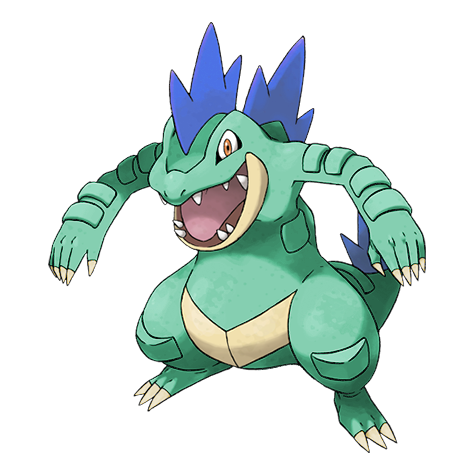 Feraligatr w wariancie shiny