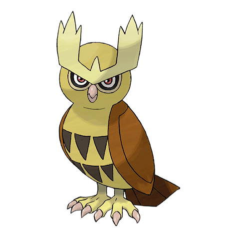 Noctowl w wariancie shiny