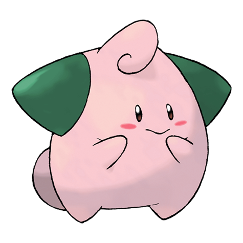 Cleffa w wariancie shiny