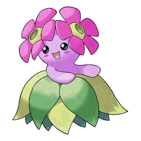Bellossom w wariancie shiny