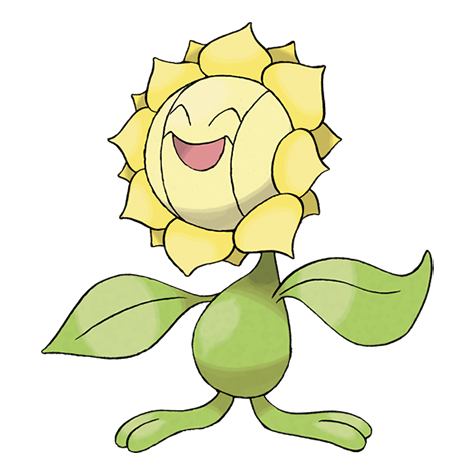 Sunflora w wariancie shiny