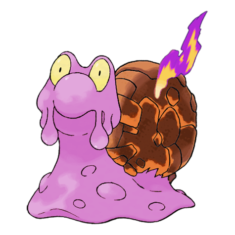 Magcargo w wariancie shiny
