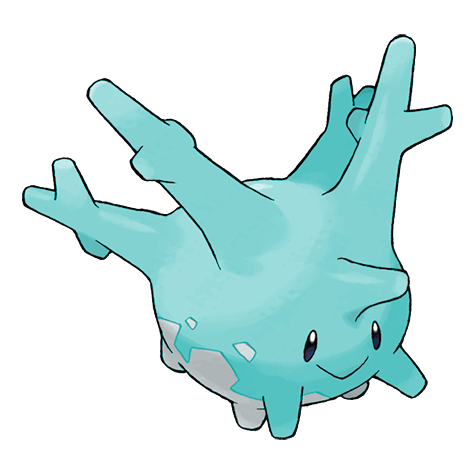 Corsola w wariancie shiny