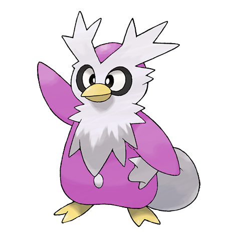 Delibird w wariancie shiny