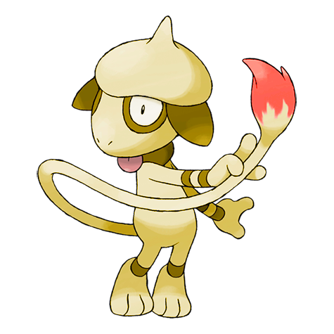 Smeargle w wariancie shiny