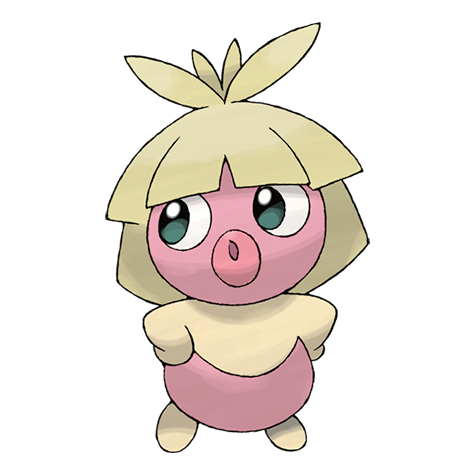 Smoochum w wariancie shiny
