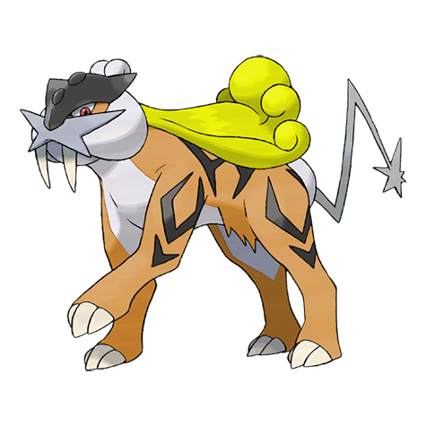 Raikou w wariancie shiny