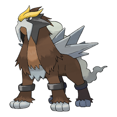 Entei w wariancie shiny