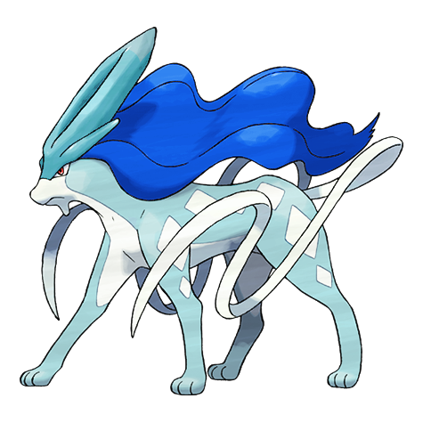 Suicune w wariancie shiny