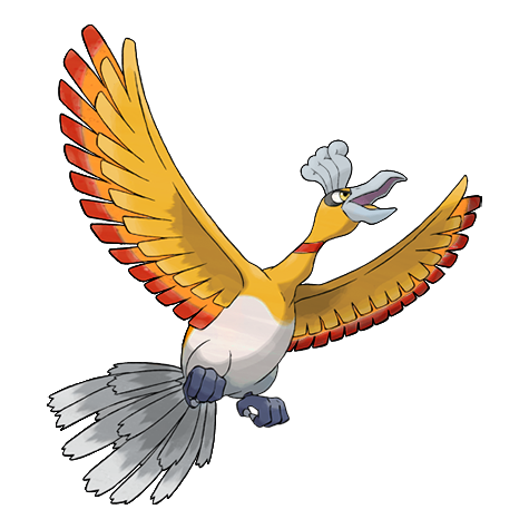 Ho-Oh w wariancie shiny