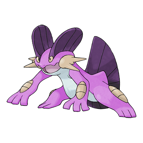 Swampert w wariancie shiny