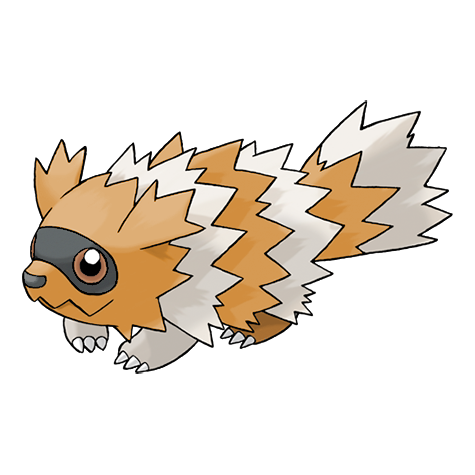 Zigzagoon w wariancie shiny