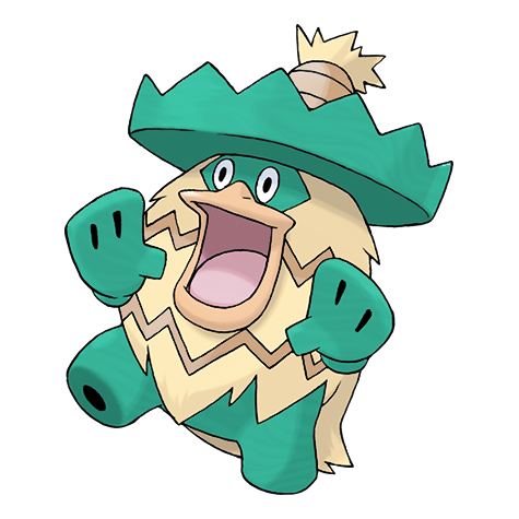 Ludicolo w wariancie shiny