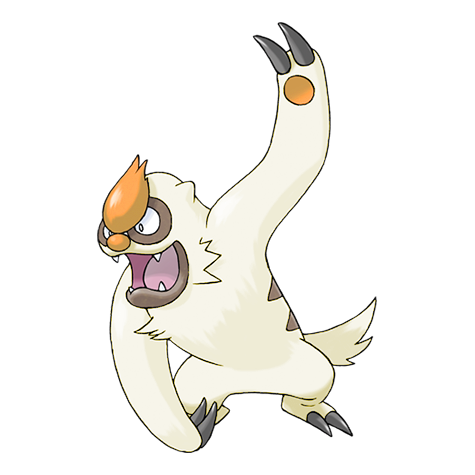 Vigoroth w wariancie shiny