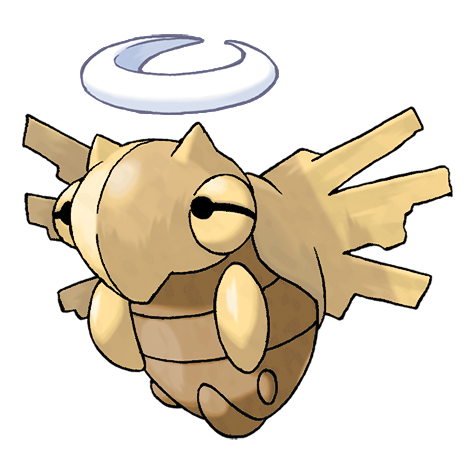 Shedinja w wariancie shiny