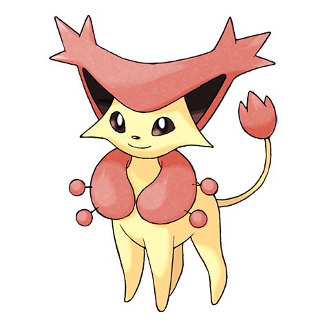 Delcatty w wariancie shiny