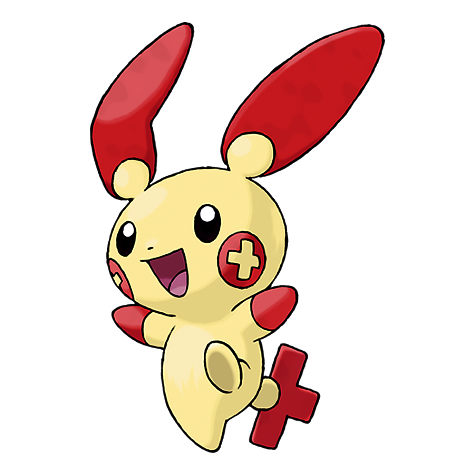 Plusle w wariancie shiny