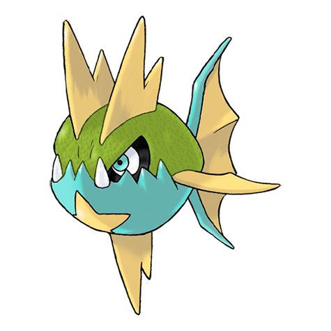 Carvanha w wariancie shiny