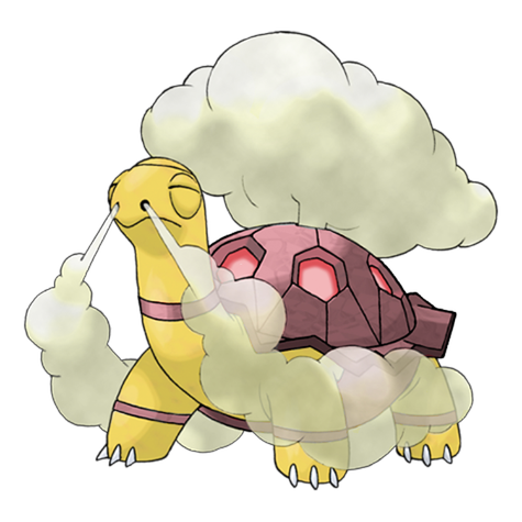 Torkoal w wariancie shiny
